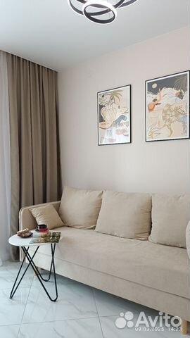 

1-к. квартира, 42 м², 2 кровати