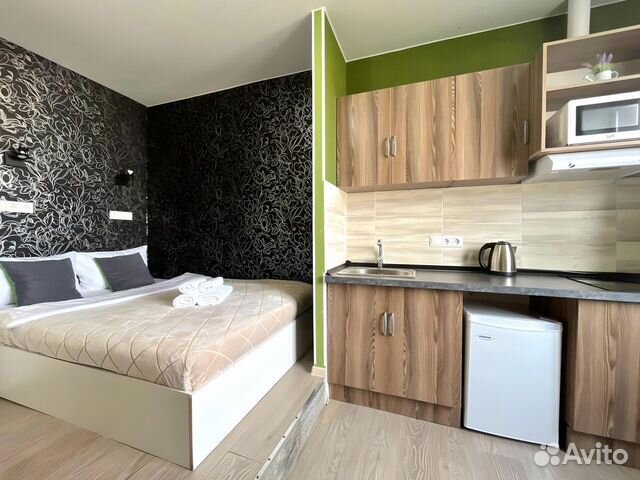 

Квартира-студия, 15 м², 1 кровать