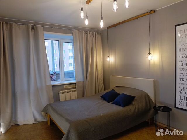 

1-к. квартира, 34 м², 2 кровати