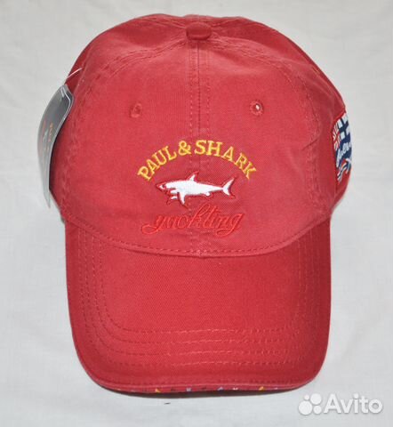 Кепка / бейсболка / Paul Shark / новая (красная)