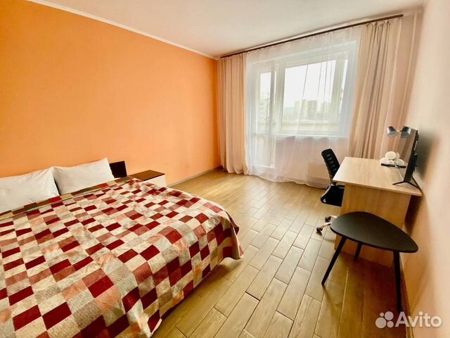 

1-к. квартира, 46 м², 3 кровати
