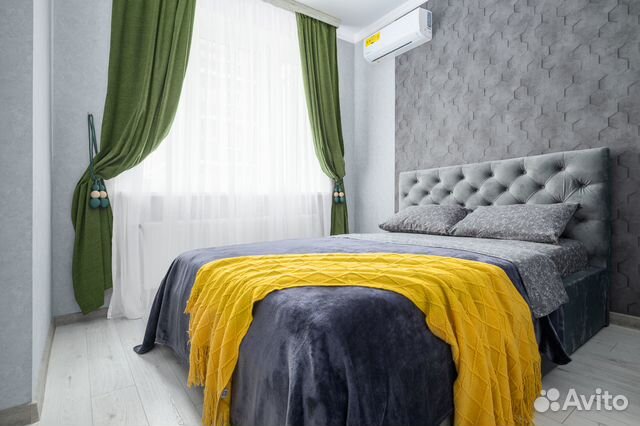 

1-к. квартира, 42 м², 2 кровати