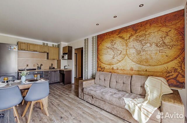

1-к. квартира, 50 м², 3 кровати