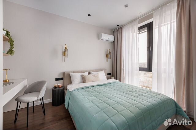 

1-к. квартира, 34 м², 2 кровати