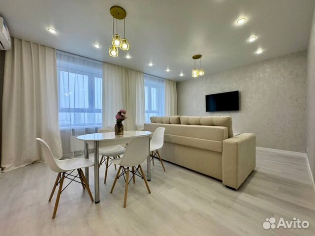 

1-к. квартира, 60 м², 3 кровати
