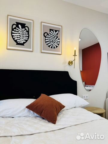 

Квартира-студия, 25 м², 2 кровати