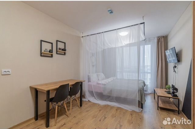 

Квартира-студия, 25 м², 1 кровать