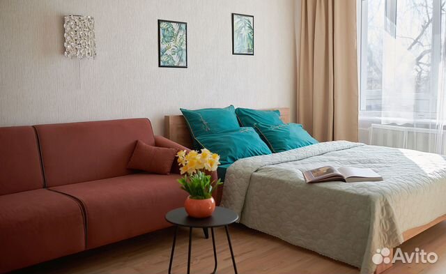 

1-к. квартира, 35 м², 2 кровати