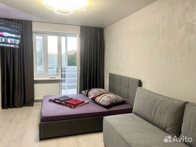 

1-к. квартира, 32 м², 2 кровати