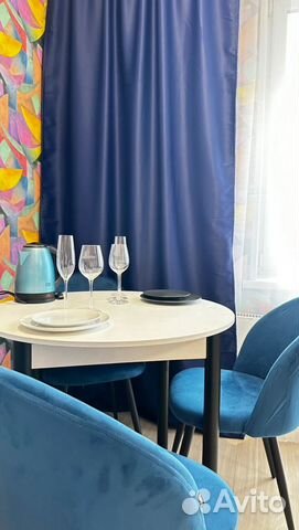 

Квартира-студия, 28 м², 2 кровати