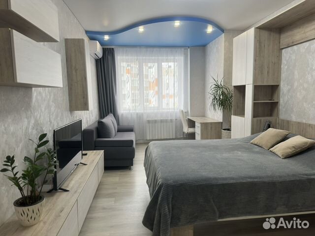 

1-к. квартира, 42 м², 2 кровати