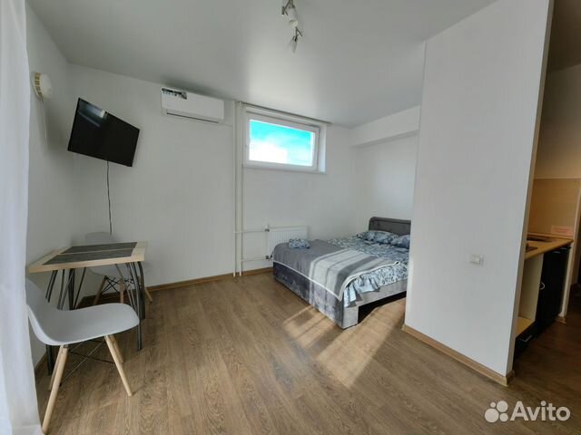

Квартира-студия, 30 м², 2 кровати
