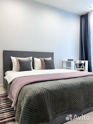 

Квартира-студия, 33 м², 2 кровати