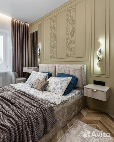

2-к. квартира, 60 м², 2 кровати