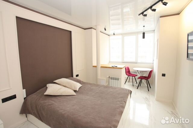 

Квартира-студия, 26 м², 2 кровати