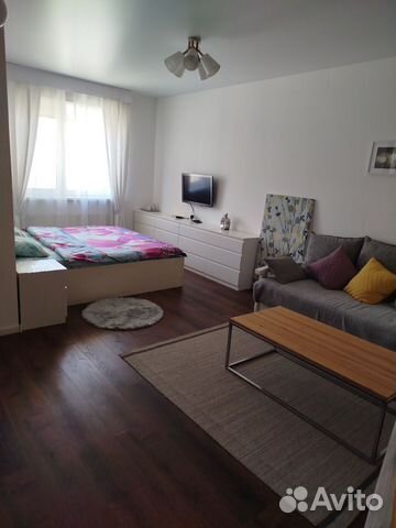 

Квартира-студия, 40 м², 2 кровати