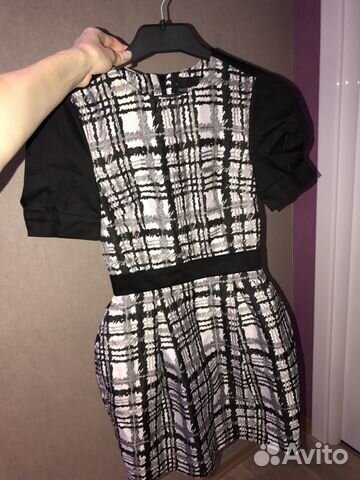Новое платье ASOS petit черно белое xs Новое платье ASOS petit черно белое xs