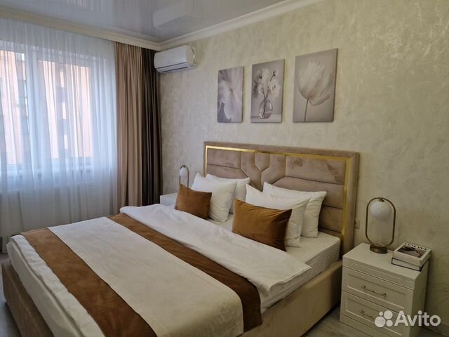 

1-к. квартира, 52 м², 2 кровати