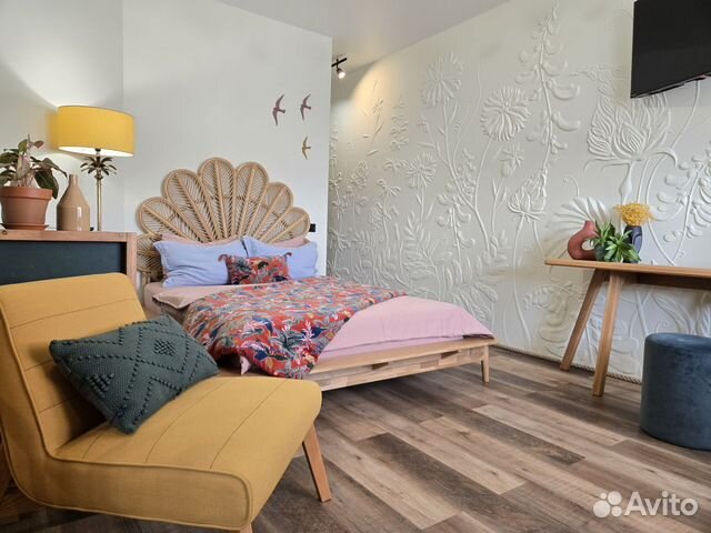 

Квартира-студия, 39 м², 2 кровати