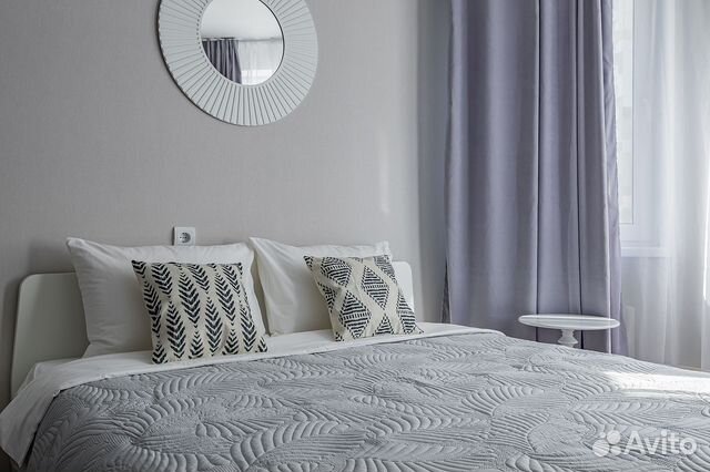 

1-к. квартира, 43 м², 2 кровати