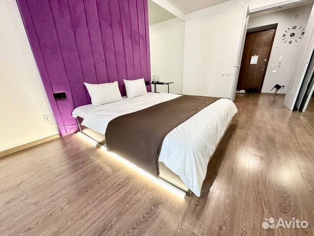 

1-к. квартира, 52 м², 2 кровати