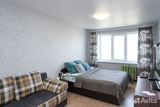 

1-к. квартира, 30 м², 2 кровати