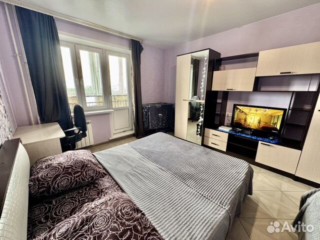 

1-к. квартира, 45 м², 3 кровати