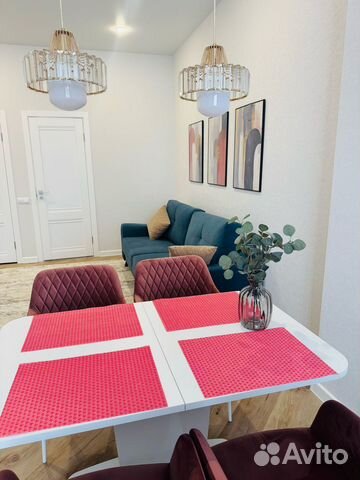 

Квартира-студия, 38 м², 2 кровати