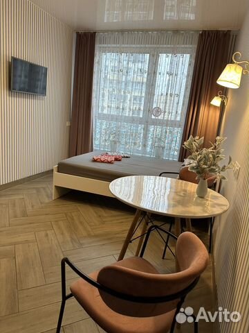 

Квартира-студия, 25 м², 1 кровать