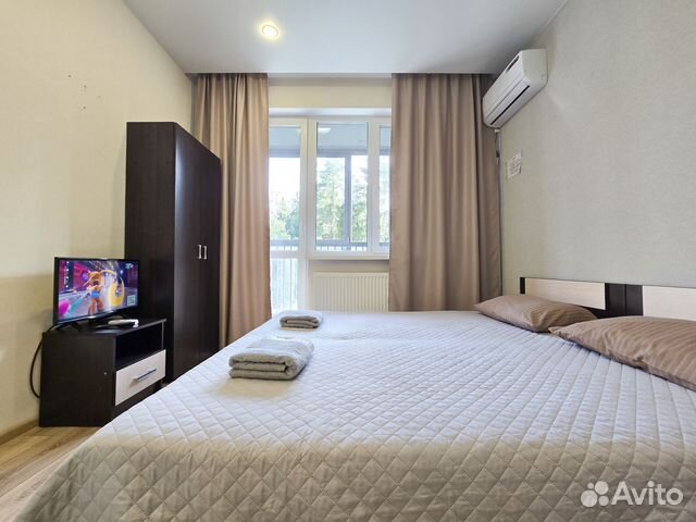 

Квартира-студия, 25 м², 2 кровати