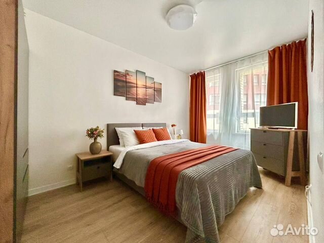 

1-к. квартира, 33 м², 2 кровати