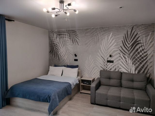 

Квартира-студия, 33 м², 2 кровати