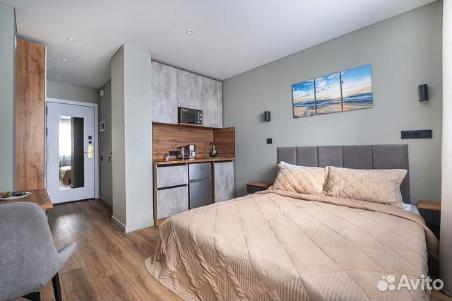 

Квартира-студия, 18 м², 1 кровать