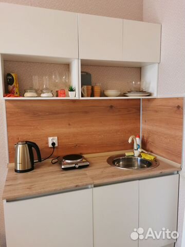 

Квартира-студия, 28 м², 2 кровати