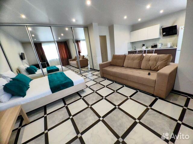 

1-к. квартира, 48 м², 3 кровати