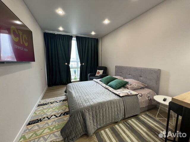 

Квартира-студия, 28 м², 2 кровати