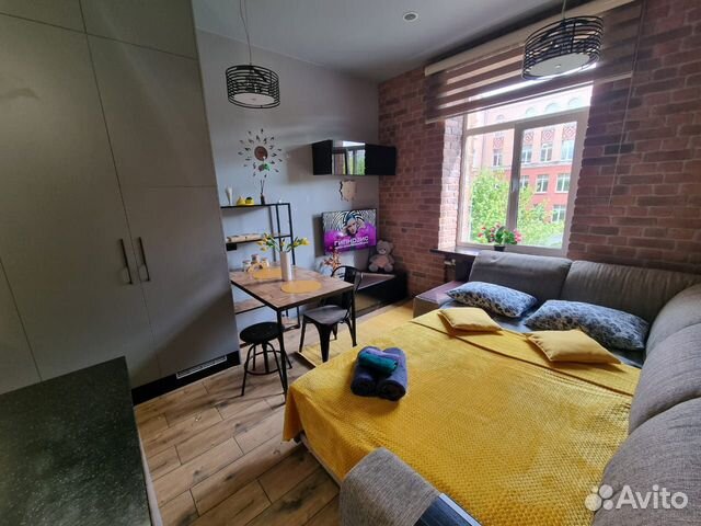 

Квартира-студия, 19 м², 1 кровать