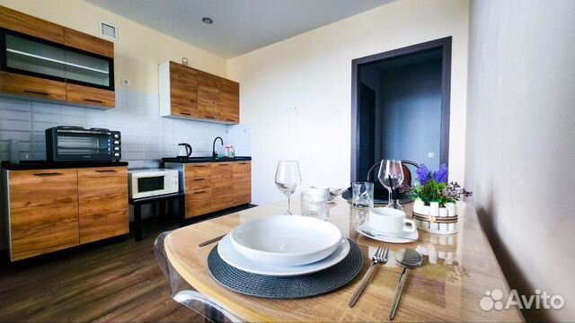 

1-к. квартира, 55 м², 2 кровати