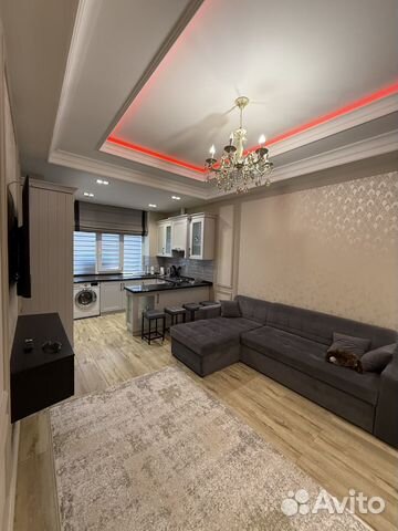

1-к. квартира, 51 м², 2 кровати