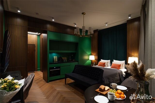 

Квартира-студия, 32,8 м², 1 кровать