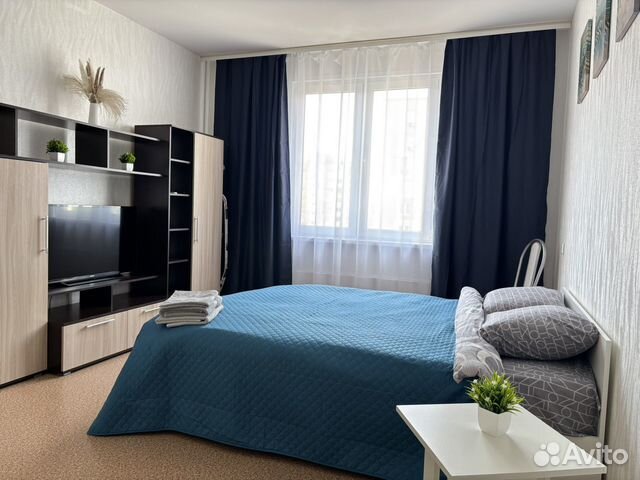 

1-к. квартира, 28 м², 2 кровати