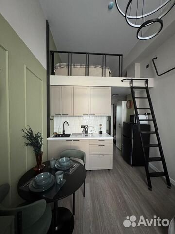 

Квартира-студия, 23 м², 2 кровати