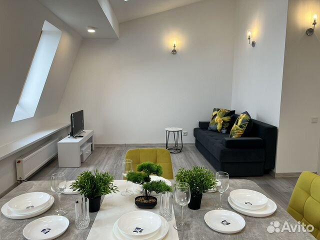 

1-к. квартира, 65 м², 2 кровати