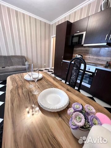

1-к. квартира, 52 м², 3 кровати