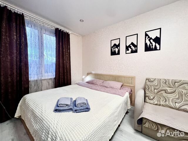 

1-к. квартира, 33 м², 2 кровати