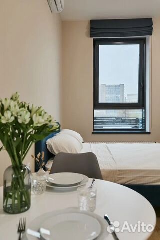 

Квартира-студия, 30 м², 1 кровать