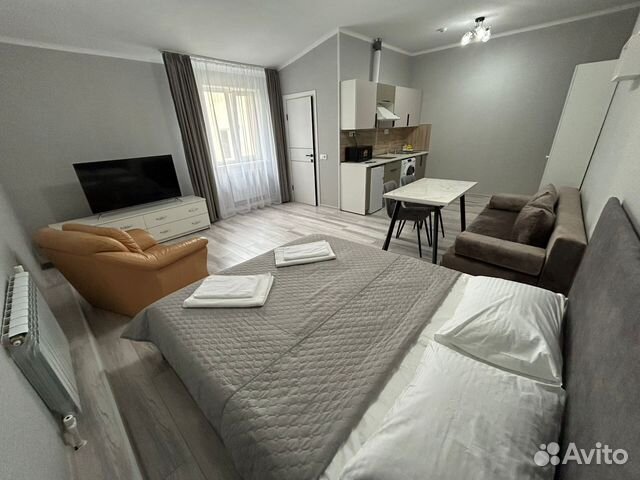 

Квартира-студия, 25 м², 2 кровати