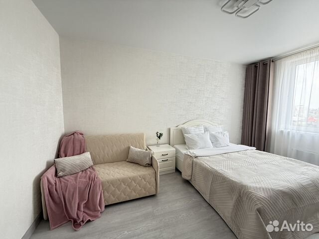 

1-к. квартира, 40 м², 2 кровати