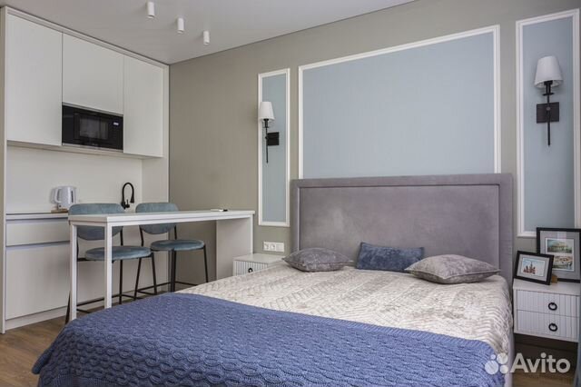 

Квартира-студия в апарт-отеле, 21 м², 1 кровать