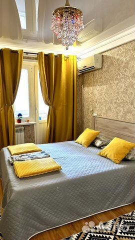 

1-к. квартира, 45 м², 2 кровати